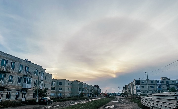 Улица Победы в микрорайоне Андреевский. Фото Елены Анисимовой