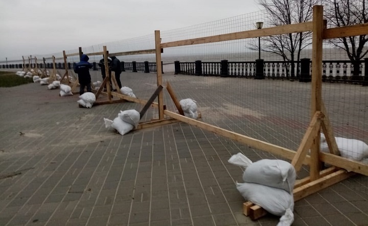 Начало реконструкции Пушкинской набережной. Фото «Таганрогская правда»