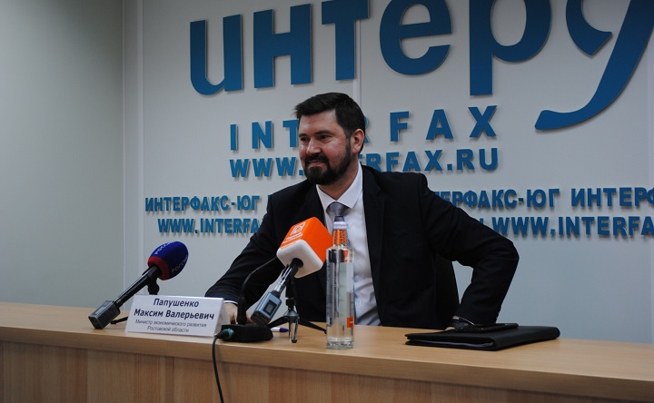 Максим Папушенко. Фото «Интерфакс. Юг»