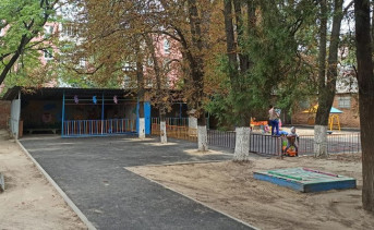 Обновлённый двор детского сада №16. Фото @azovadmin