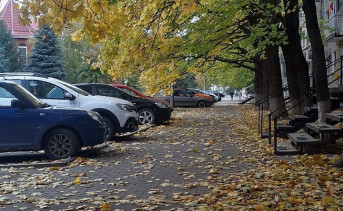 Осенняя улица Измайлова. Фото Татьяны Стаценко