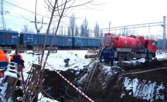 Место аварии. Скриншот видеозаписи НЭВЗа