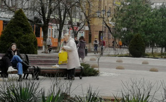 Пасмурный Петровский бульвар. Фото ruffnews.ru