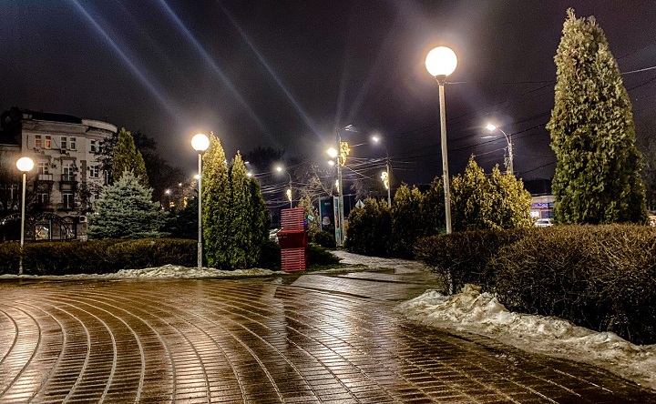 Февраль в Таганроге. Фото Елены Анисимовой