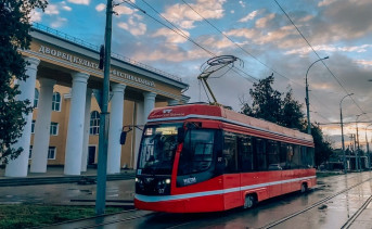 Таганрогский трамвай. Фото Елены Анисимовой.