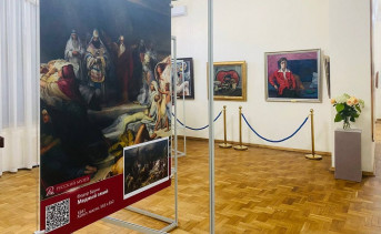 Выставка «Сокровищница России – Русский музей» в ТХМ. Фото telegram-канала Таганрогского художественного музея