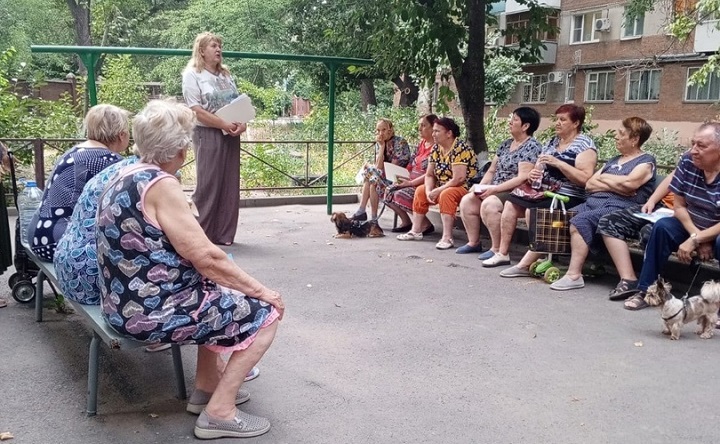 Встреча Ларисы Овсиенко с жителями округа. Фото Ларисы Овсиенко