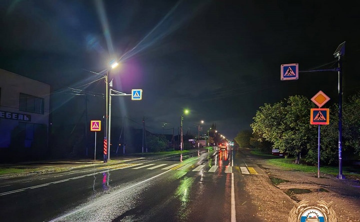 Место ДТП. Фото пресс-службы Госавтоинспекции по Ростовской области