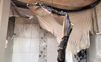 Последствия пожара. Фото пресс-службы МЧС по Ростовской области