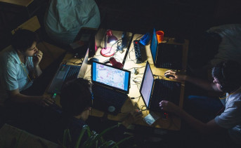 Атмосфера хакатона. Фото пресс-службы ЮФУ