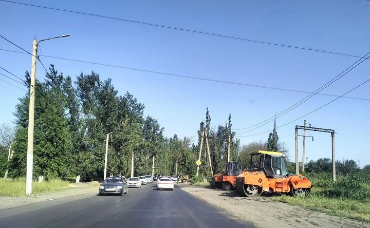 Дорожные работы. Фото пресс-службы Новочеркасской городской думы