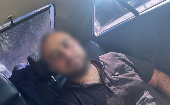 Задержанный, подозреваемый в серии краж. Фото пресс-службы МВД по Ростовской области