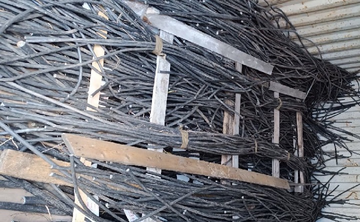 Силовой кабель. Фото пресс-службы МВД по Ростовской области