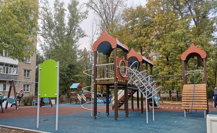 Детская площадка. Фото пресс-службы городской думы