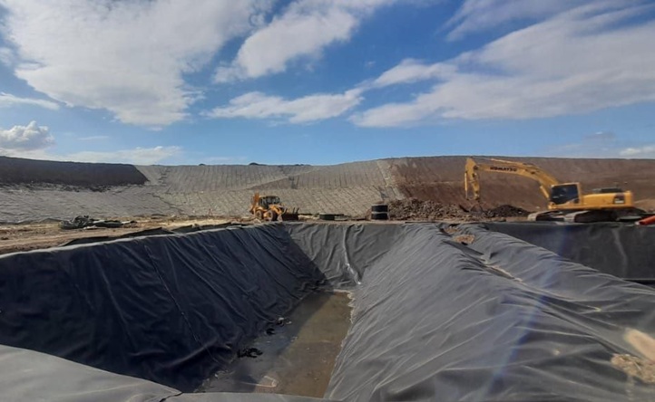 Работы по технической рекультивации полигона. Фото telegram-канала Владимира Ревенко