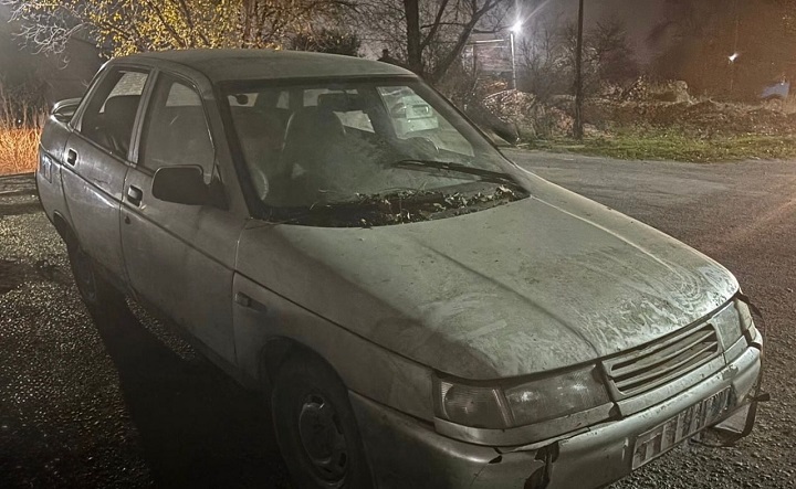 Угнанный автомобиль. Фото пресс-службы ГУ МВД России по Ростовской области