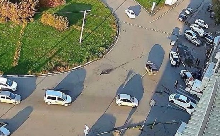 Место происшествия. Фото Ольги Сербы