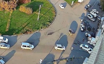 Место происшествия. Фото Ольги Сербы