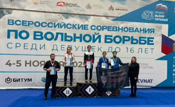 Победители соревнований по вольной борьбе. Фото telegram-канала СШОР №9