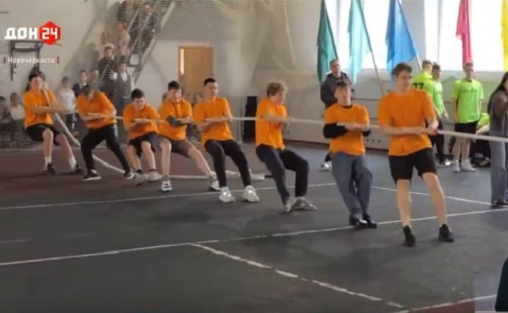 Участники соревнований. Скрин видео телеканала «Дон 24»