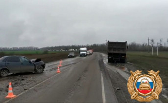 Место ДТП. Фото Госавтоинспекции Ростовской области