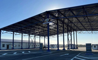 Пропускной пункт «Весёло-Вознесенка». Фото пресс-служба ФГКУ «Росгранстрой»