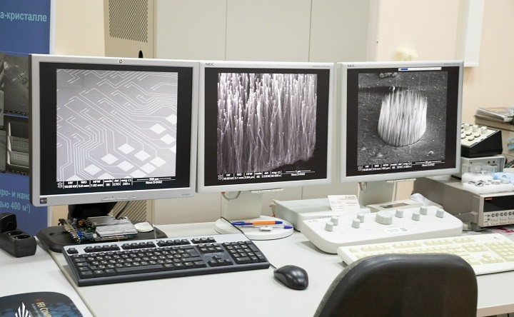 Прототип наногенератора. Фото с ВК странички ПИШ ЮФУ