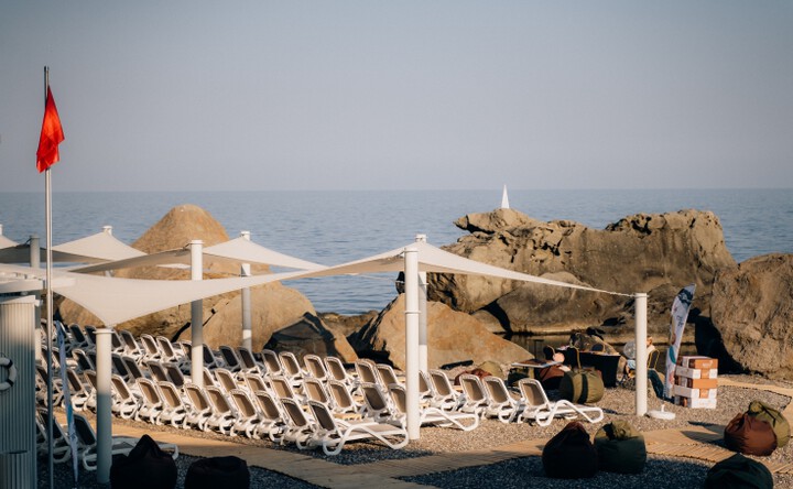 Пляж. Фото Никиты Букреева