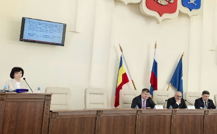 Назначение Марины Заярной на должность заместителя. Фото telegram-канала главы Азова Дмитрия Устименко