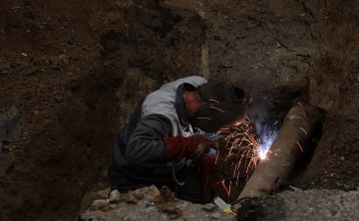 Ремонт теплосетей. Фото для иллюстрации пресс-службы администрации Ростова