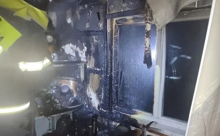 Место происшествия. Фото пресс-службы МЧС Ростовской области