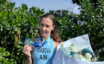 Валентина Рясова с золотой медалью. Фото спорткомитета Таганрога