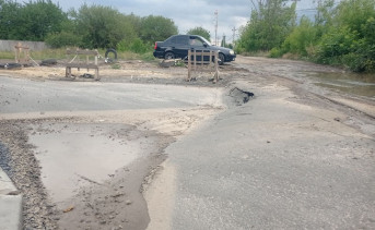 Пересечение улиц Отрадной и Каштановой. Фото Инны Григорьевой