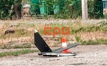 Последствия ночной атаки БПЛА в Таганроге. Фото ruffnews.ru