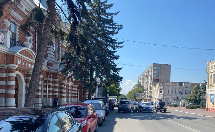 Место аварии. Фото пресс-службы ГАИ