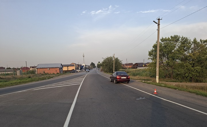 Место ДТП. Фото пресс-службы Госавтоинспекции