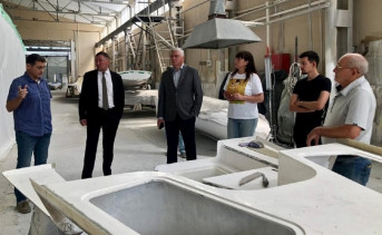 Депутаты Гордумы Таганрога в «Парусном центре». Фото пресс-службы Гордумы