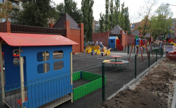 Площадка детского сада. Фото Сергея Родина