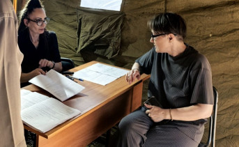 Палатка ГО ЧС. Фото пресс-службы администрации Азова