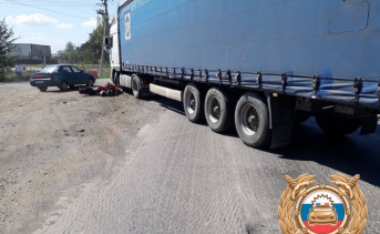 ДТП на улице Победа. Фото пресс-службы Госавтоинспекции