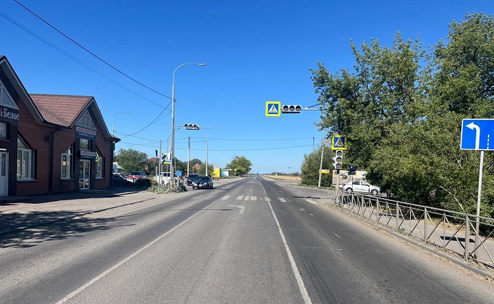 Кагальницкое шоссе. Фото пресс-службы Госавтоинспекции