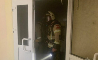 Работа пожарных. Фото ГУ МЧС по Ростовской области