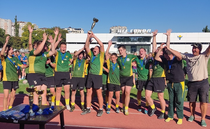 Регбисты из Таганрога. Фото пресс-службы СШОР № 13