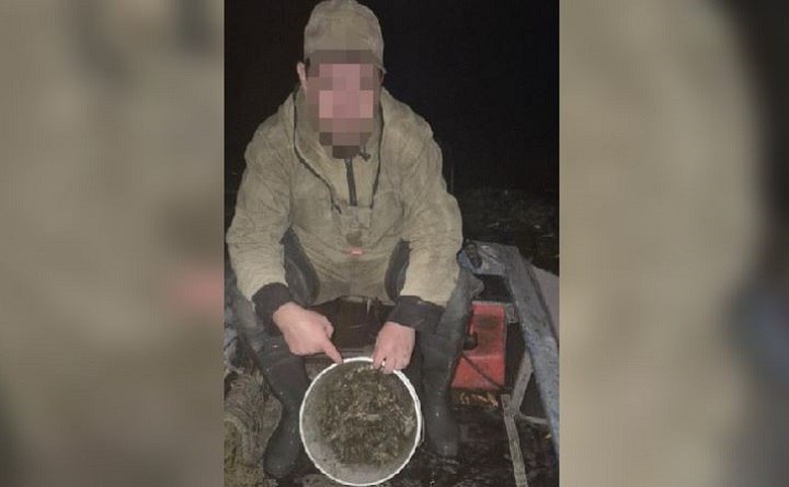 Задержание рыбака. Фото пресс-службы УТ МВД России по СКФО