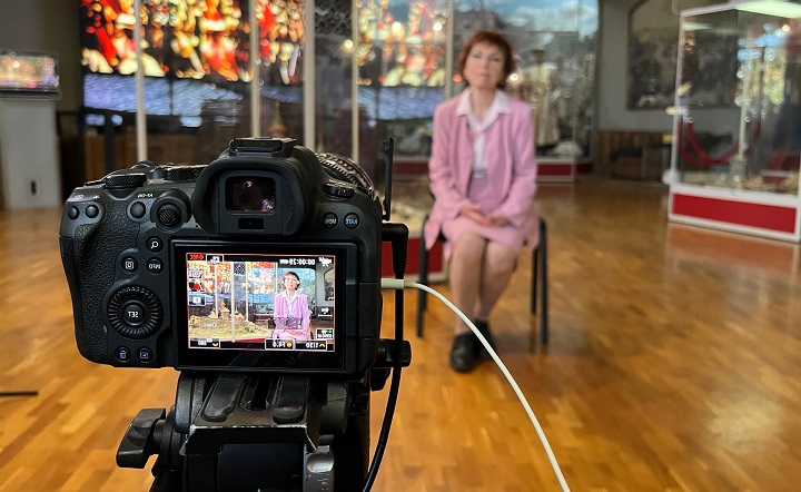 Съёмки фильма. Фото пресс-службы Азовского музея-заповедника