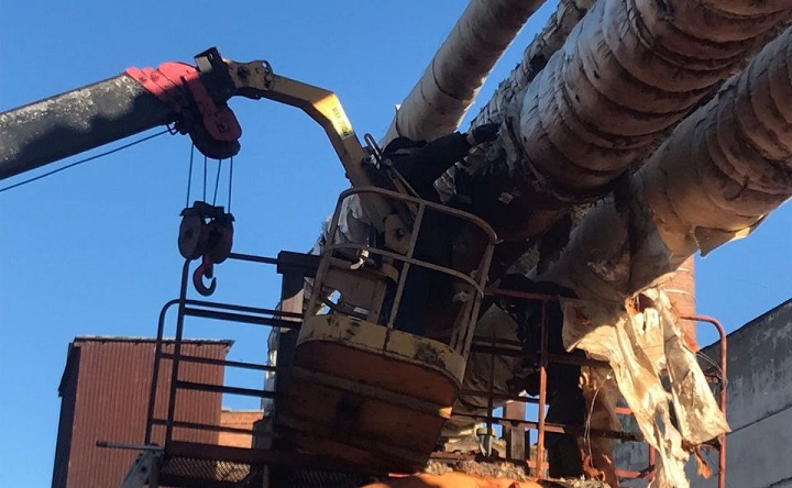 Теплосети котельной по улице Ленина, 220. Фото telegram-канала Светланы Камбуловой