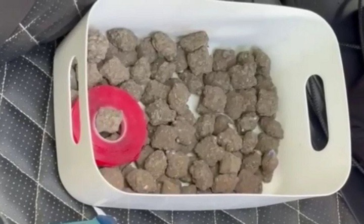 Изъятое психотропное вещество. Фото пресс-службы Госавтоинспекции по Ростовской области