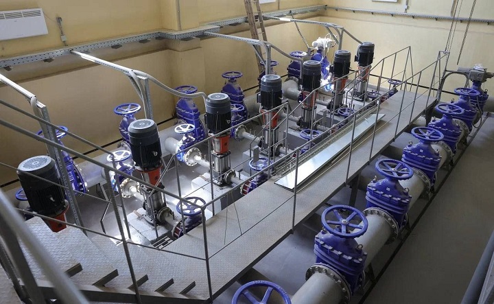 Водонасосная станция. Фото telegram-канала Юрия Слюсаря