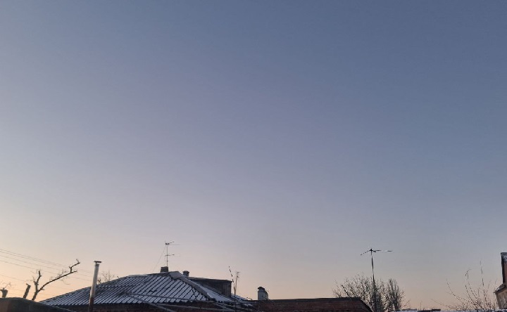 Небо над Азовом. Фото Ольги Усмановой