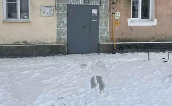 Неубранный снег. Фото telegram-канала Павла Исакова